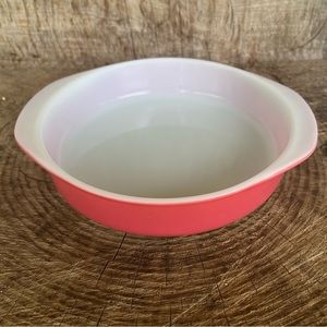 Pink Pyrex Dish